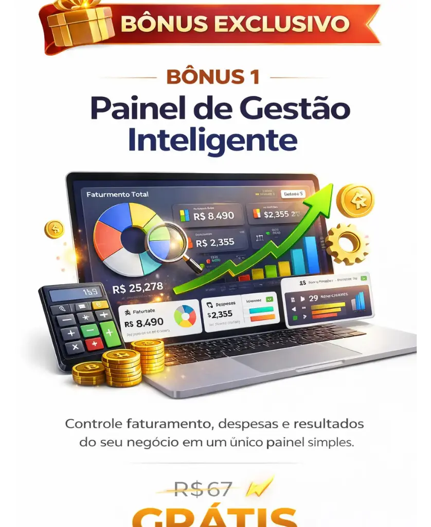 Painel de metas e faturamento