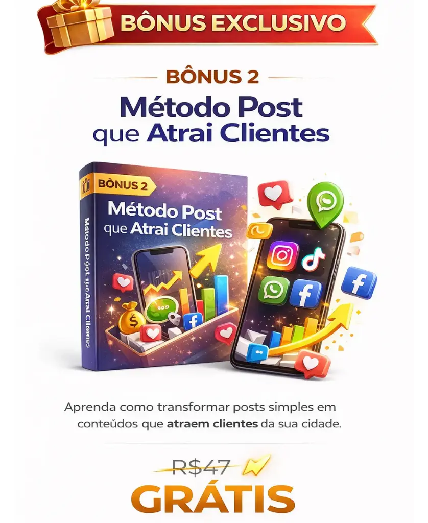 Método post que atrai clientes